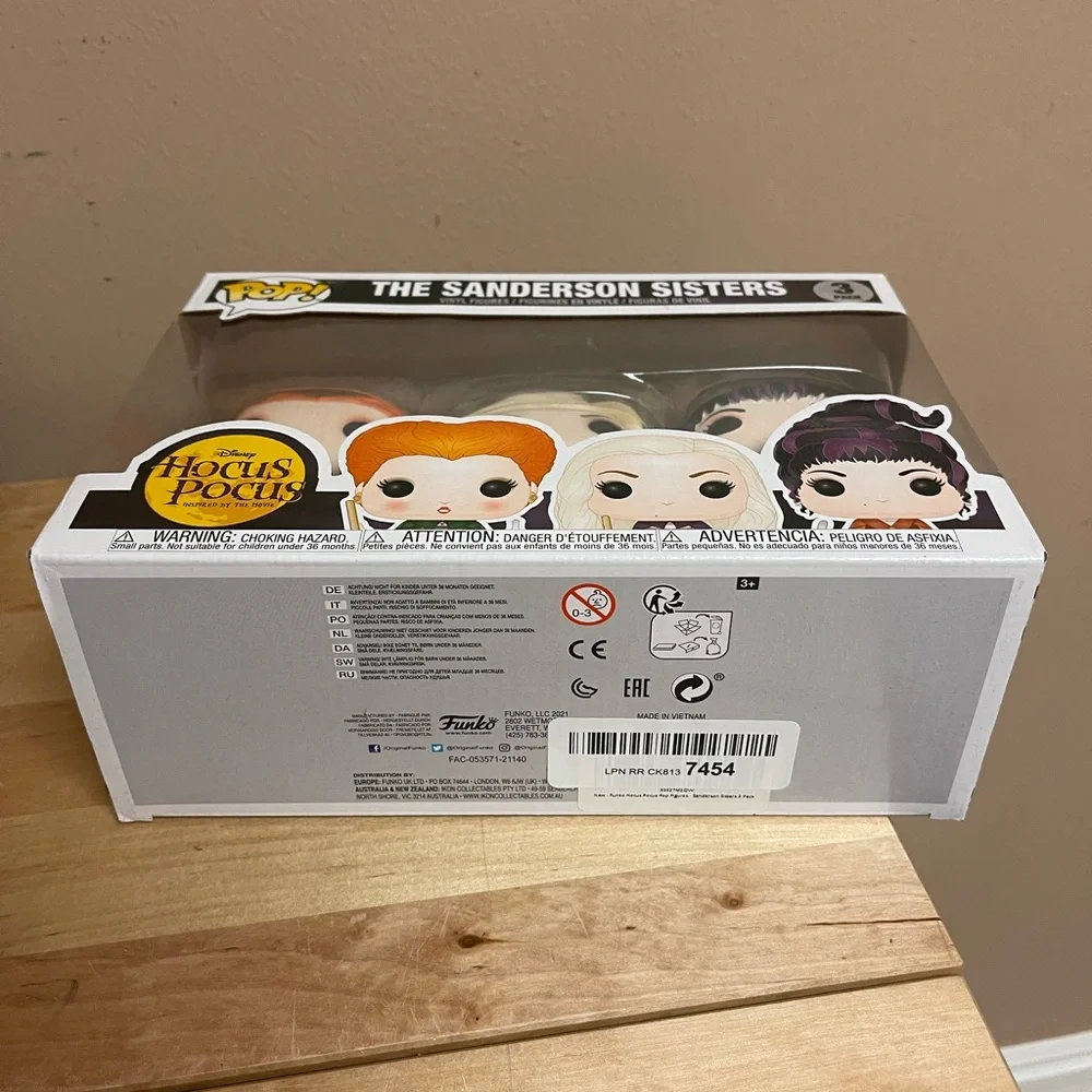 Funko Sanderson Sisters Hocus Pocus Pop! Sanderson Sisters 3 Pack. - Picture 7 of 7